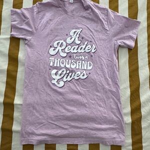 Booktok Pink Graphic Tee
